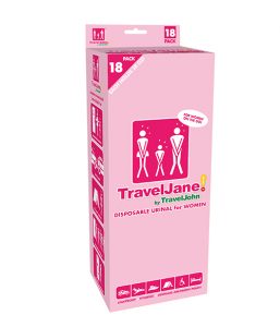 TravelJohn Disposable Urinal For Women