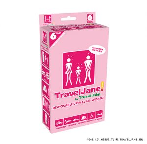 TravelJohn Disposable Urinal For Women