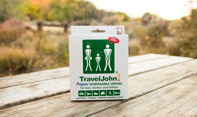 TravelJohn Paper Disposable Urinal
