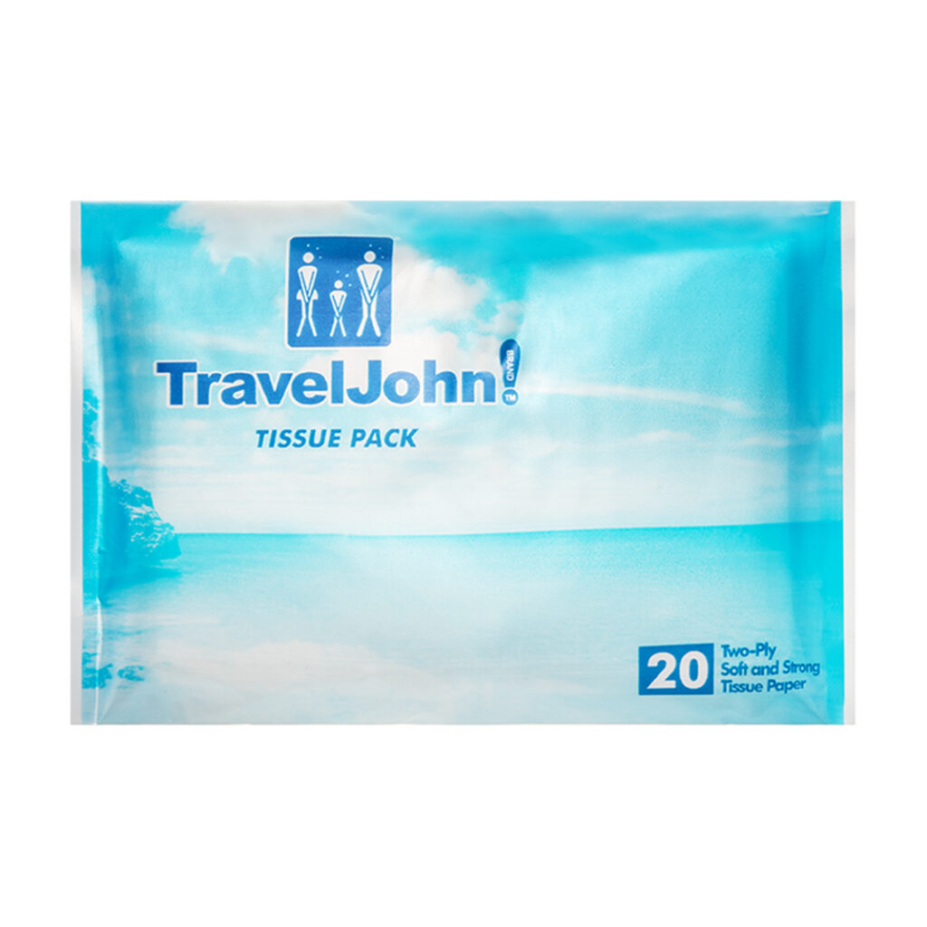 pocket tissues traveljohn